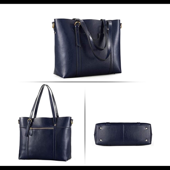 Kattee Leather tote * REDUCED* - Picture 6 of 8